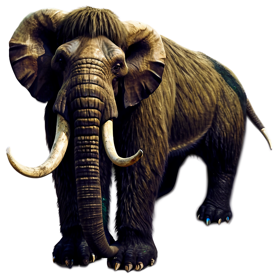 Mammoth Illustration Png 06252024