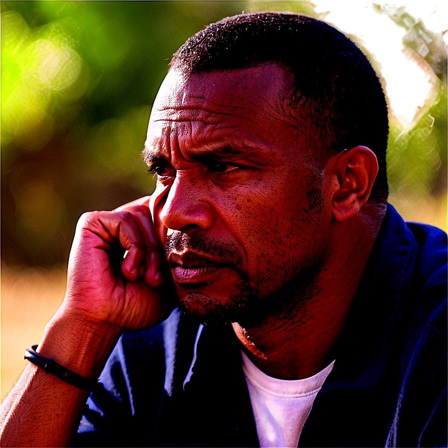 Man Engrossed In Thought Png Ley79