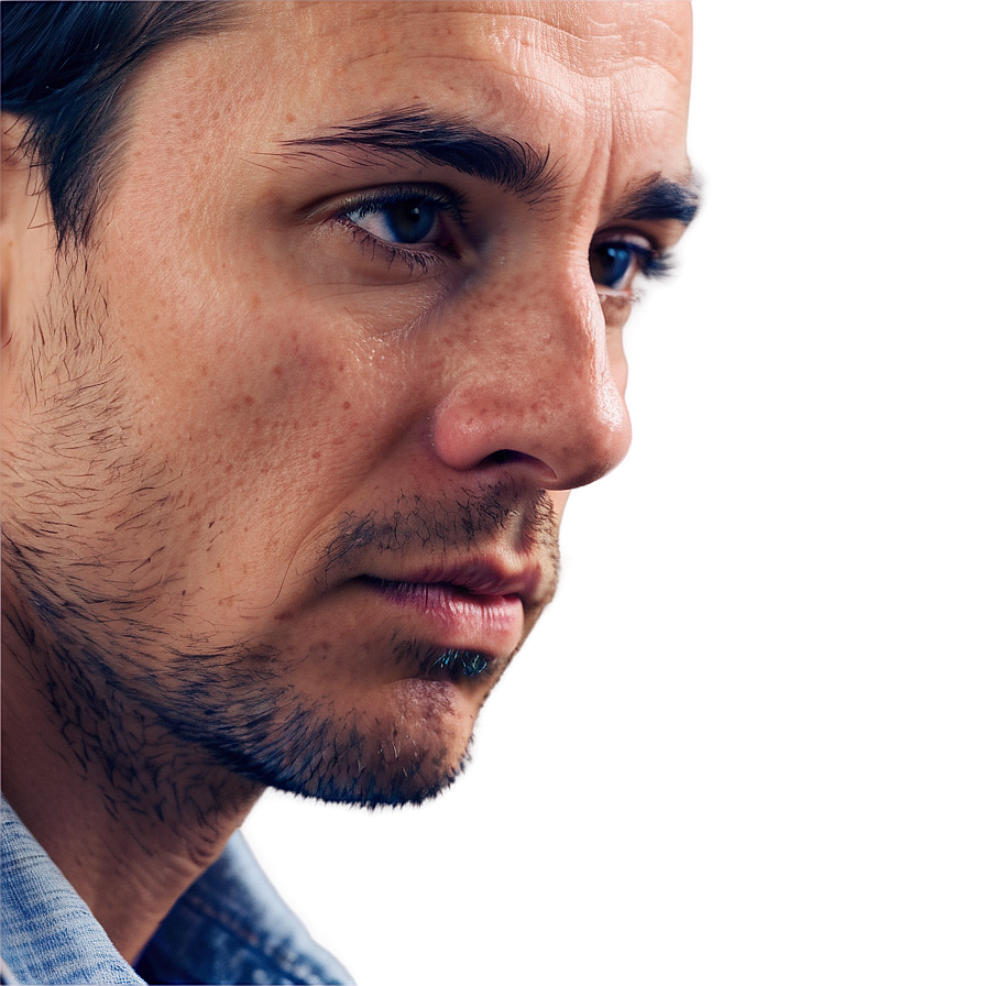 Man Engrossed In Thought Png Lmx77