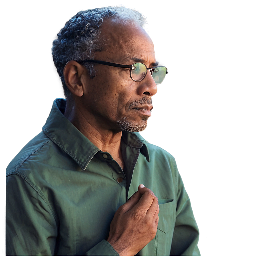 Man In Contemplation Png 72