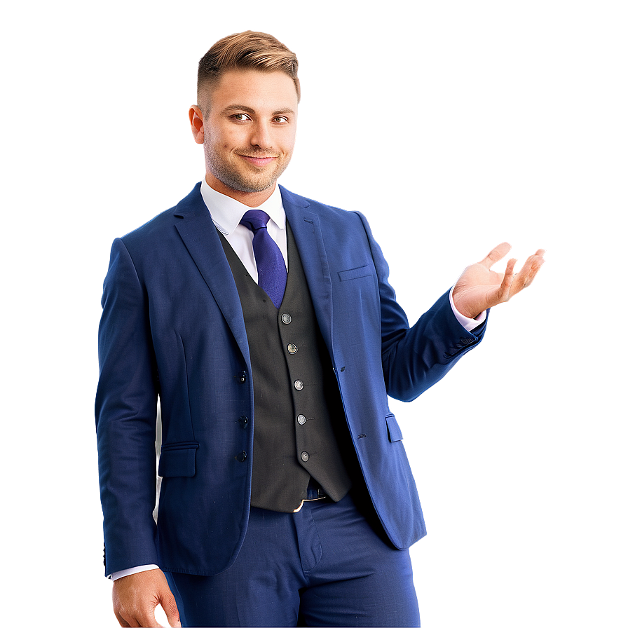 Man In Formal Suit Png 05242024