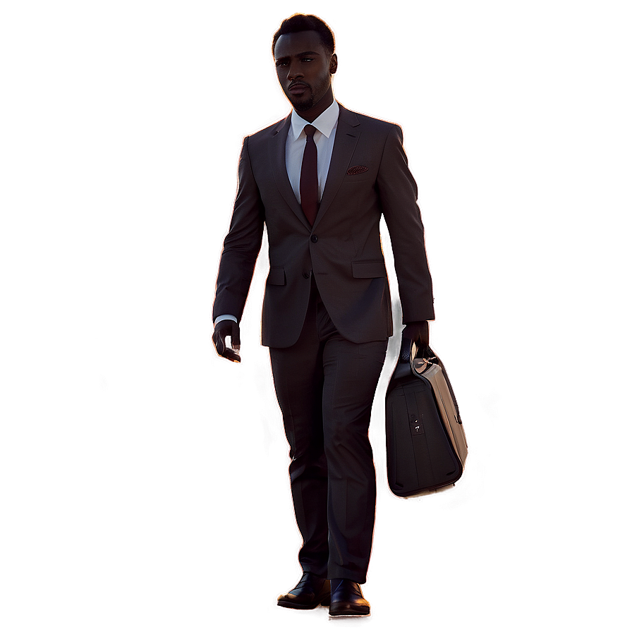 Man In Suit Silhouette Png 28