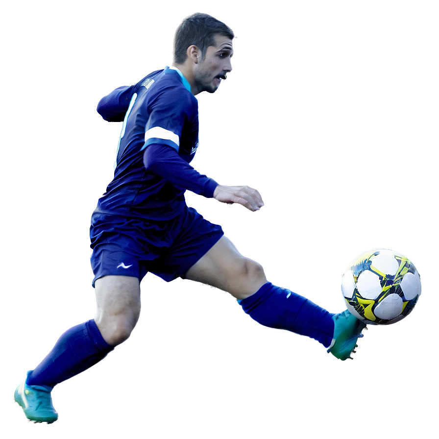 Man Playing Soccer Png 29