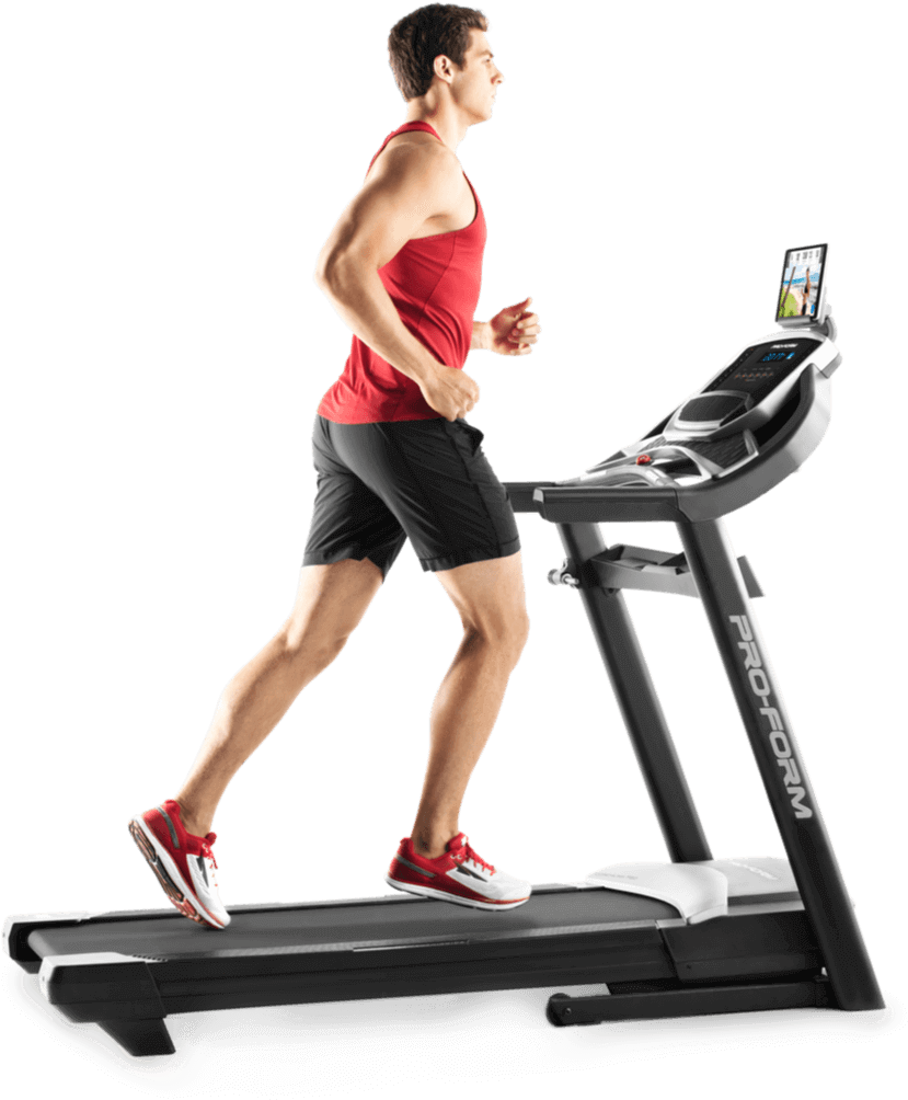 Man Runningon Treadmill