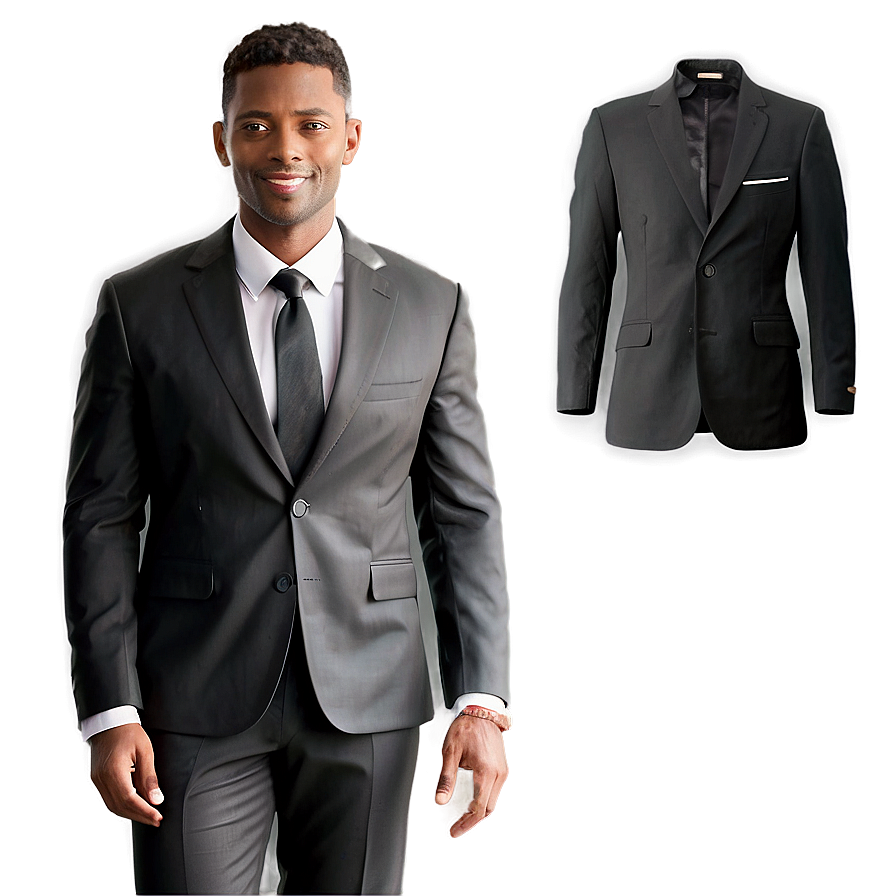 Man Suit Confidence Png Ewq