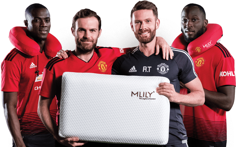 Manchester United Players Promoting Product