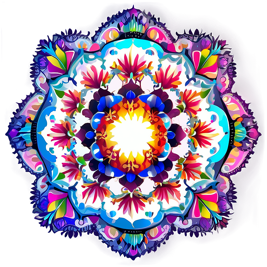 Mandala Print Png 23