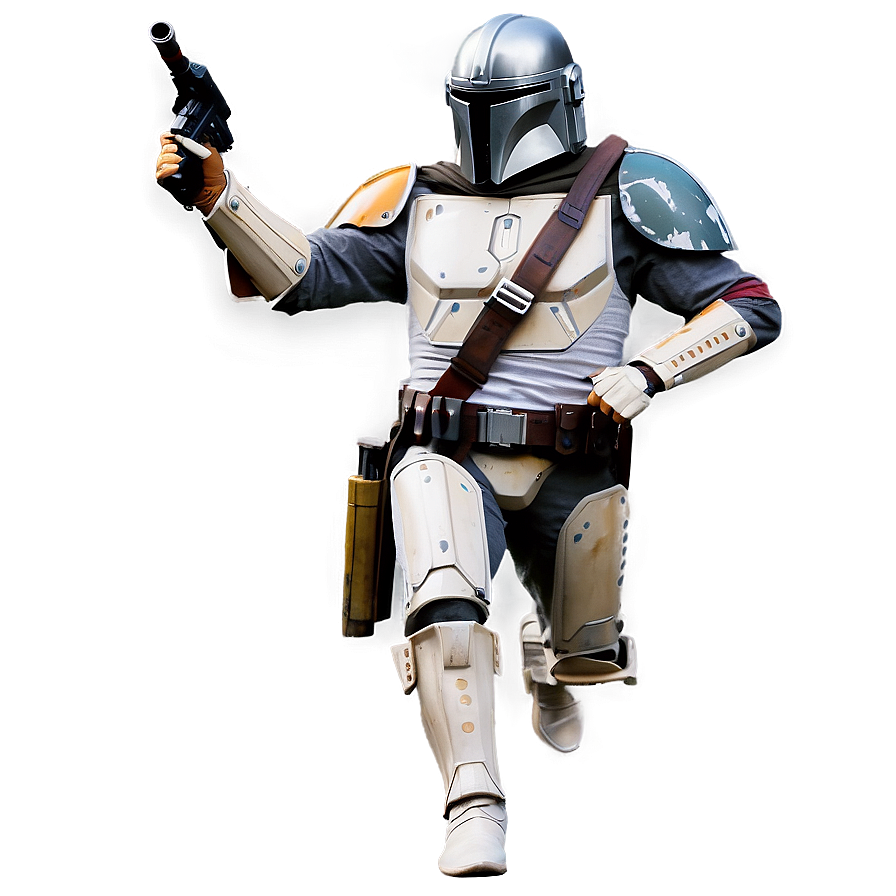 Mandalorian Fighting Pose Png Wtm18