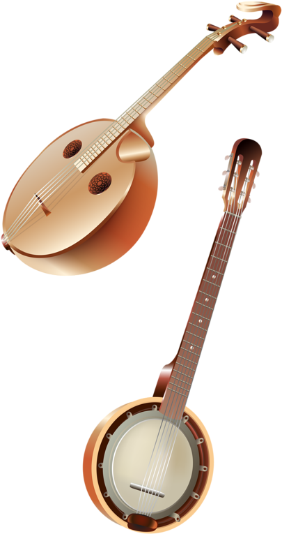 Mandolinand Banjo Musical Instruments
