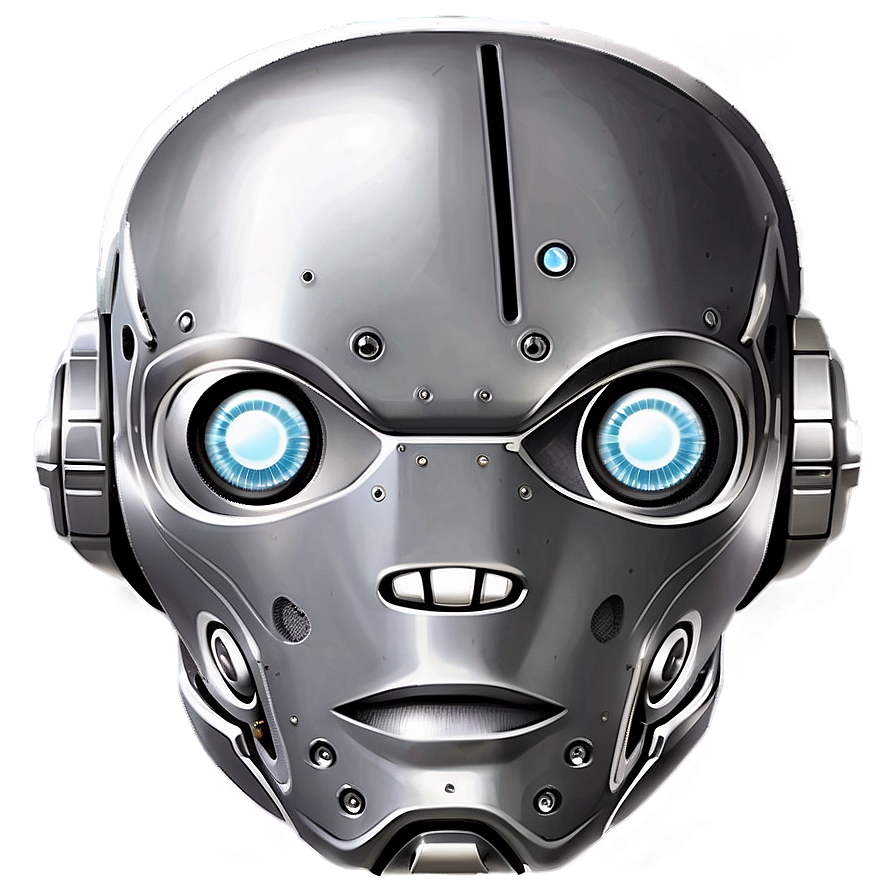 Manga Robot Head Png 99