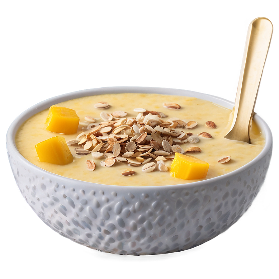 Mango Smoothie Bowl Png 05232024