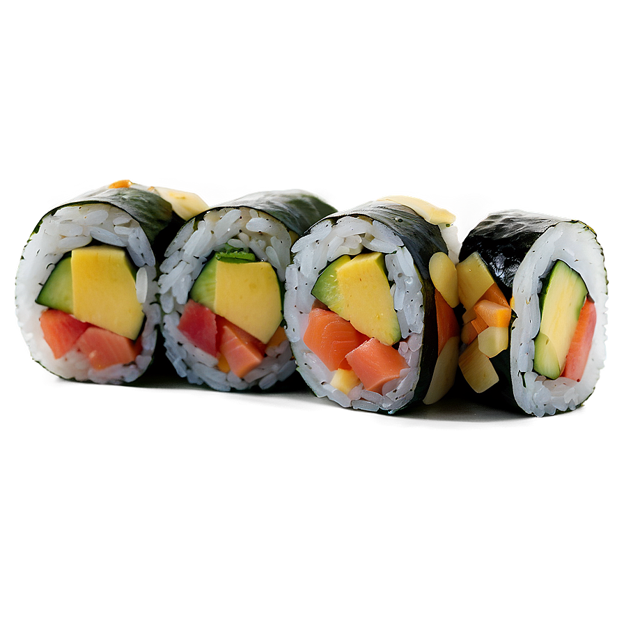 Mango Sushi Roll Png Nxi