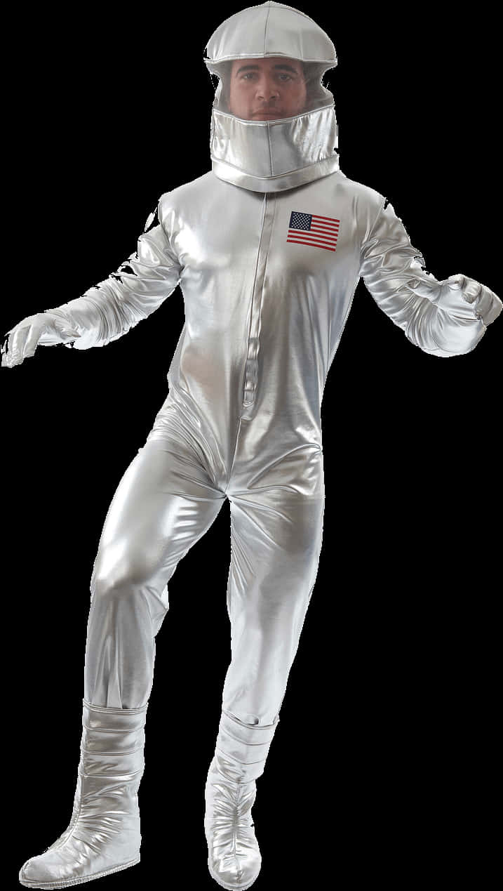 Manin Vintage Spacesuit Costume