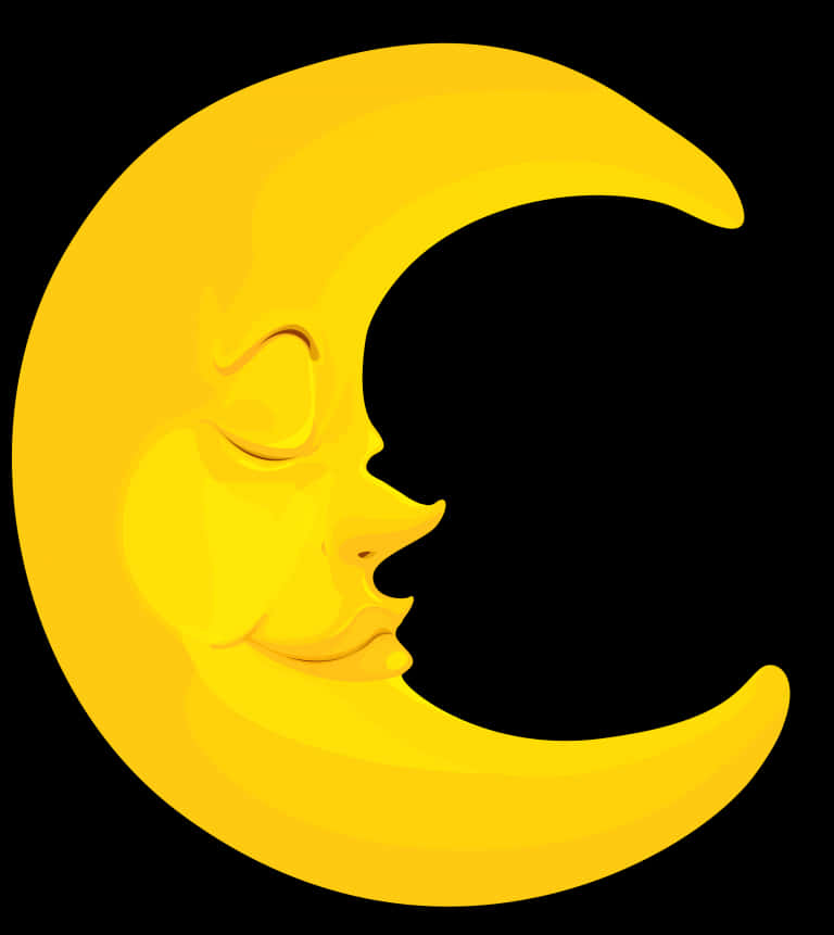 Maninthe Moon Crescent Design