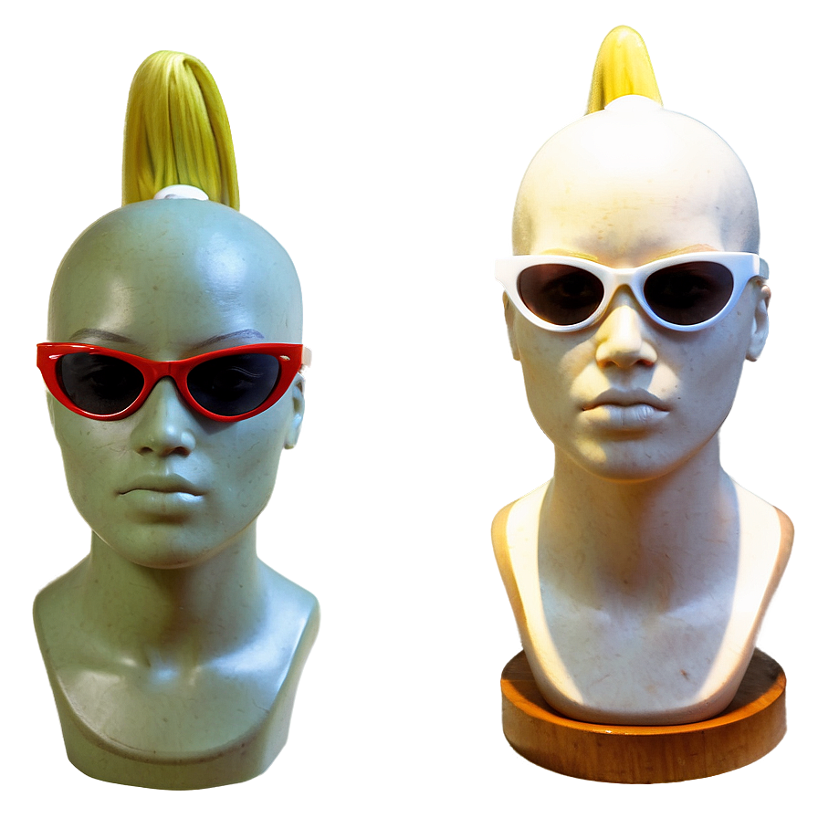 Mannequin For Sunglasses Display Png 05242024