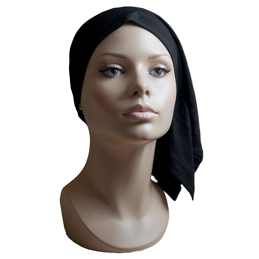 Mannequin Head For Turbans And Wraps Png Hwc