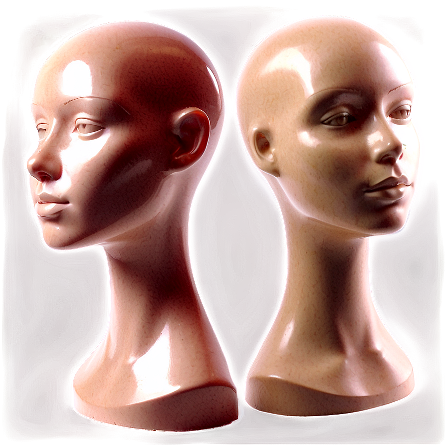 Mannequin Head For Visual Merchandising Png Wvw