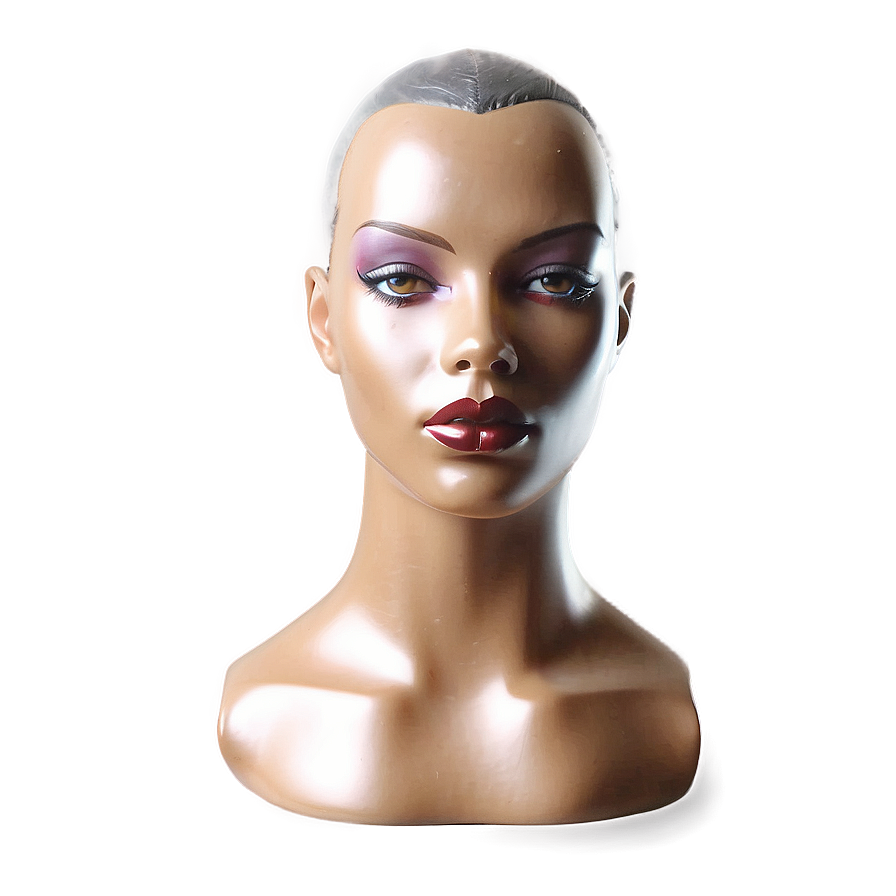 Mannequin Head With Facial Features Png Sld34