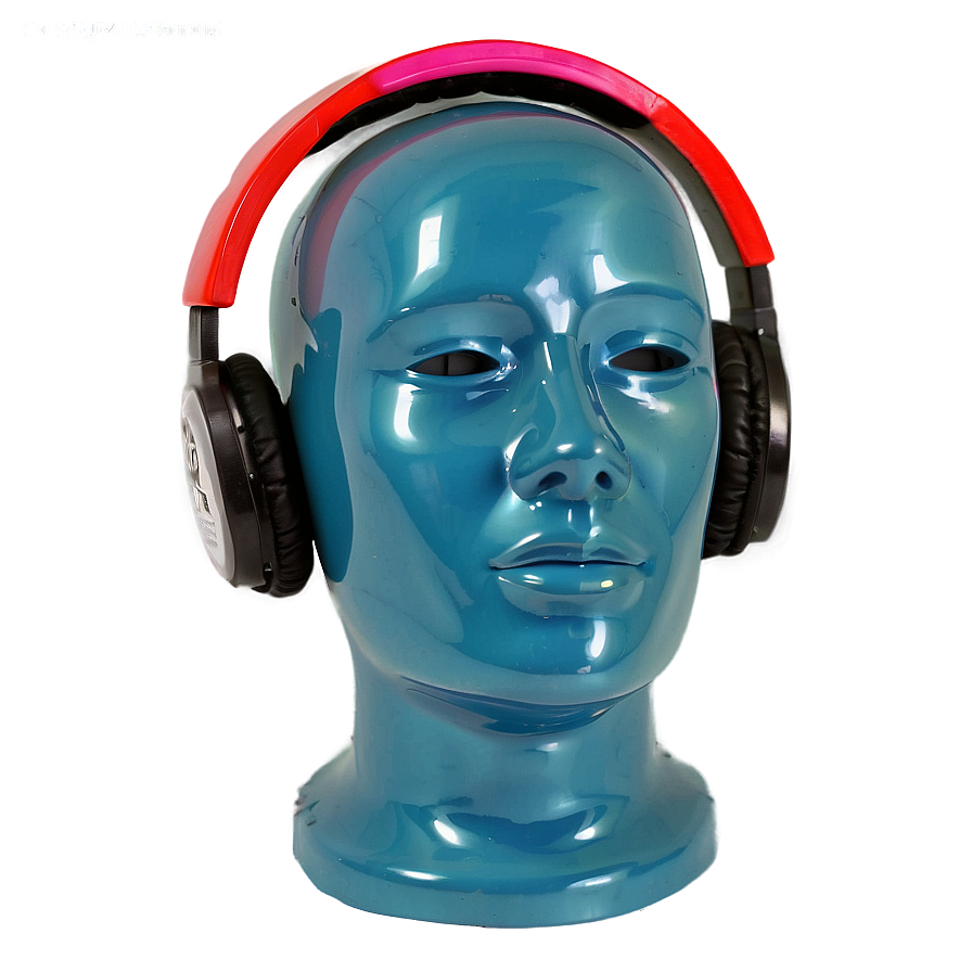 Mannequin Head With Headphones Png 66