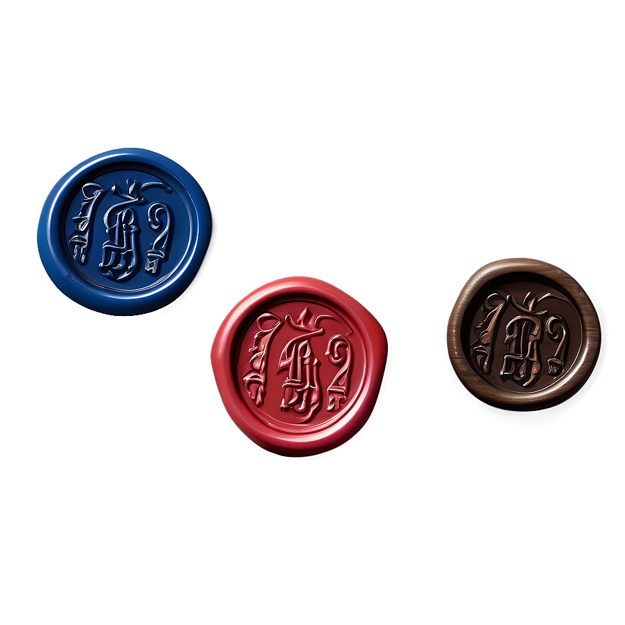 Manuscript Wax Seal Png 31