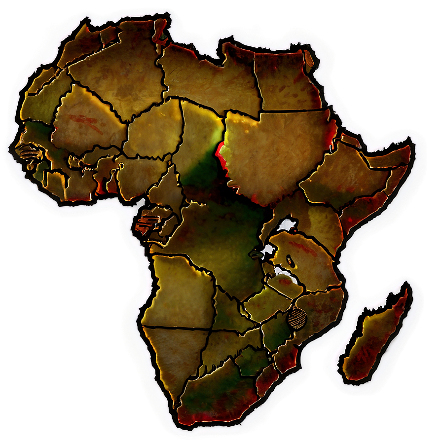 Map Of Africa Png 29