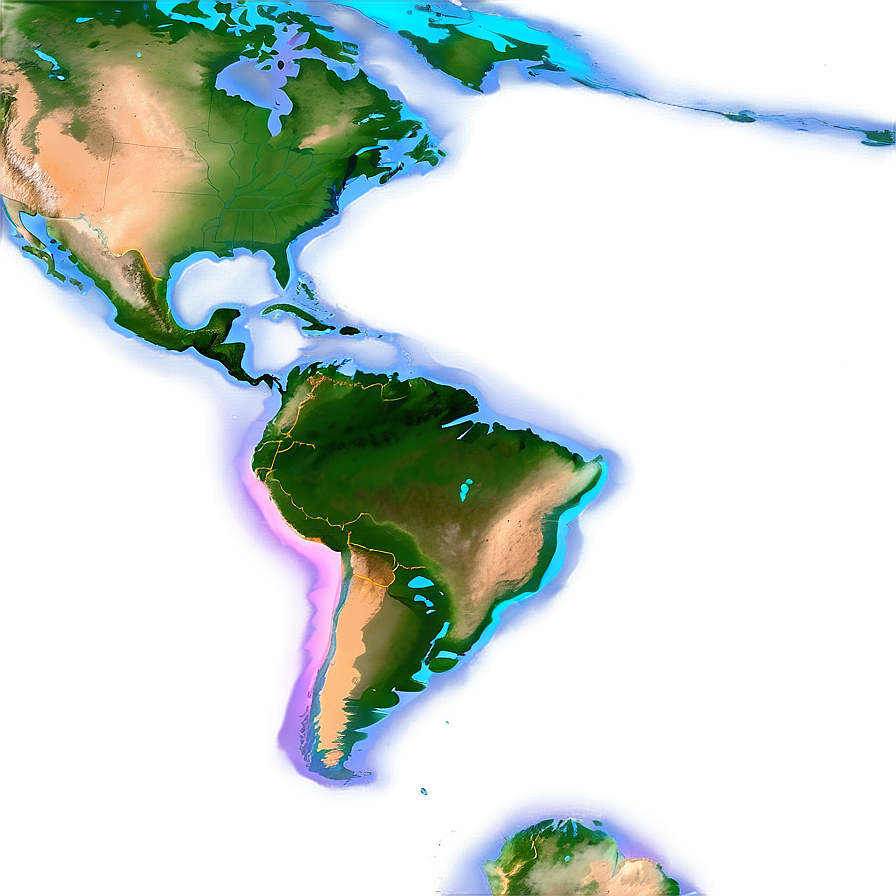 Map Of The Americas Png 29