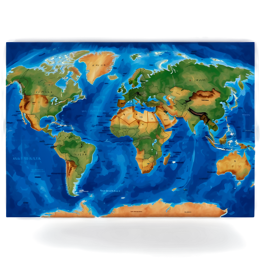 Map Of The World A