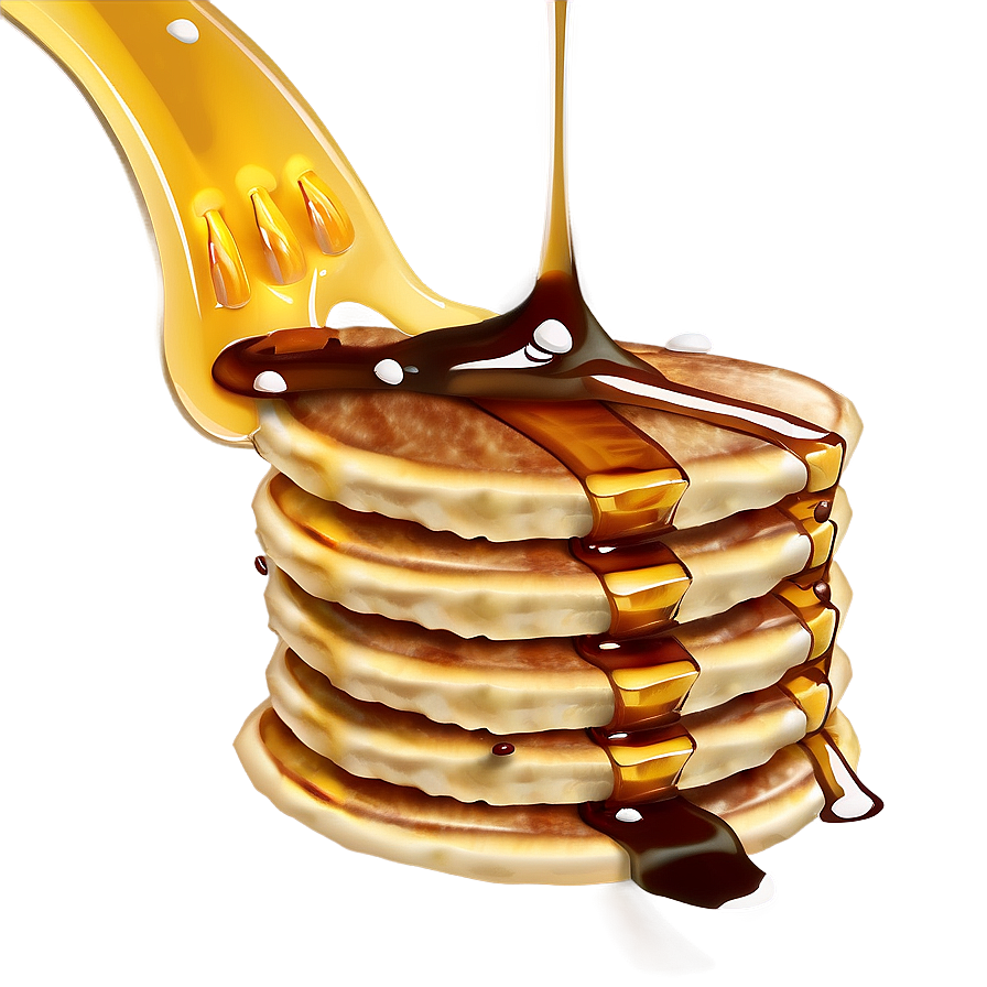 Maple Syrup Pancakes Png Ewe