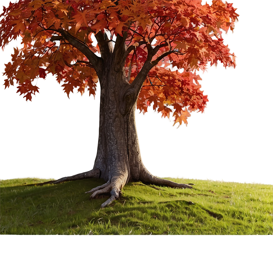 Maple Tree In Rural Field Png 42