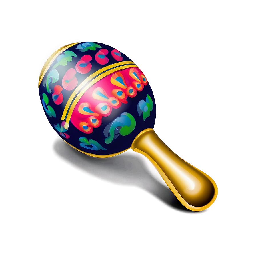 Maraca Illustration Png 06122024