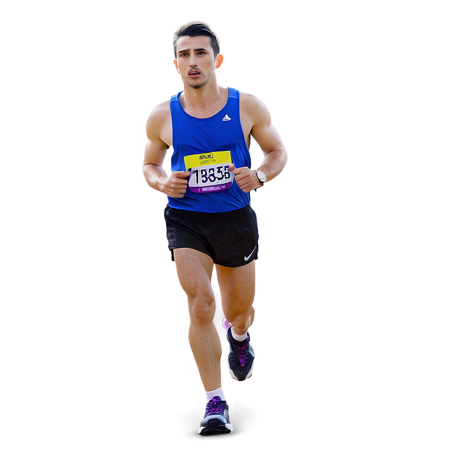 Marathon Runner Png 64