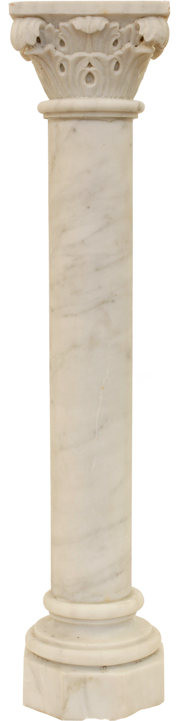 Marble Column Corinthian Capital