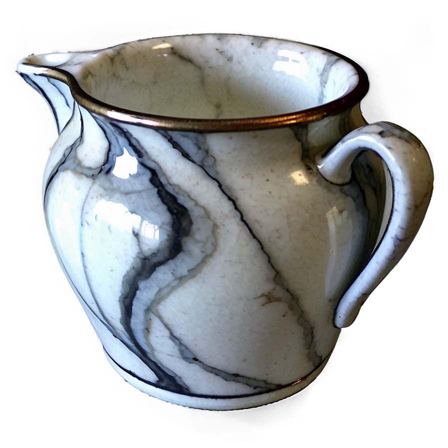 Marble Pattern Jug Png 06262024