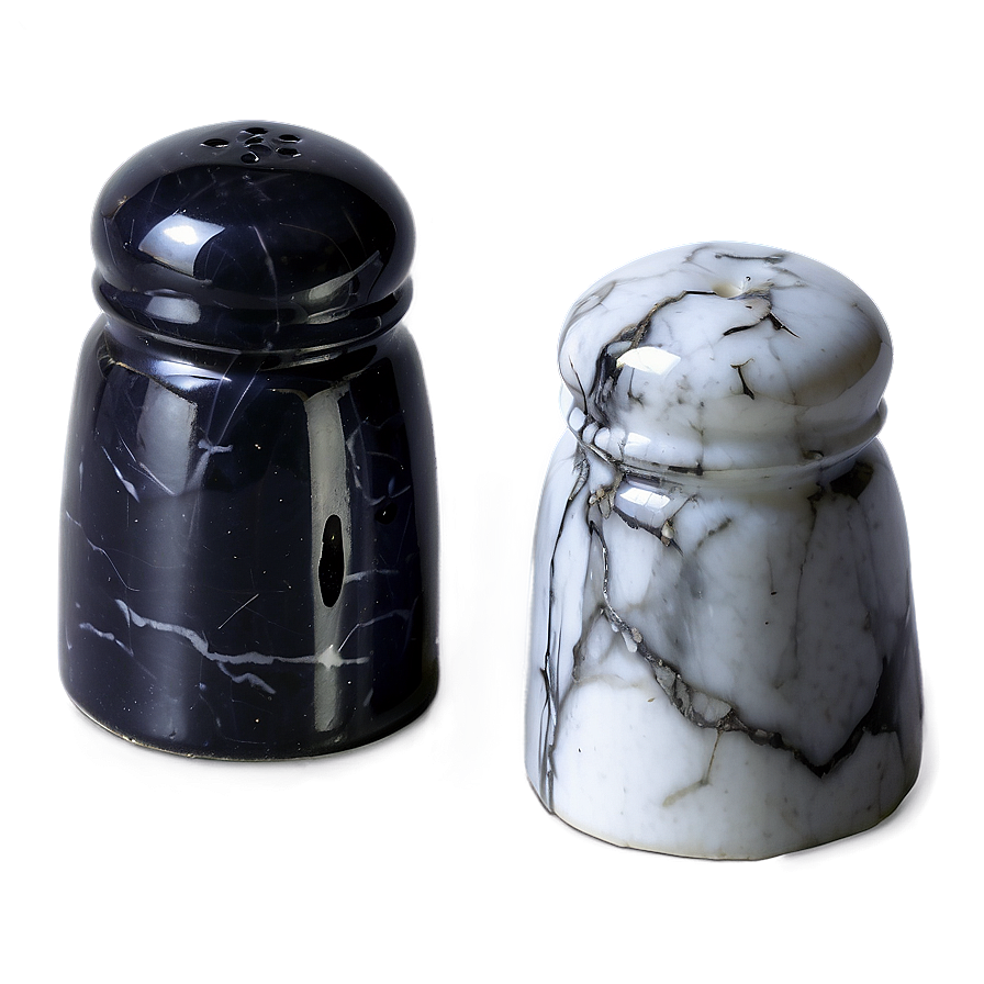 Marble Salt And Pepper Set Png Nyx94