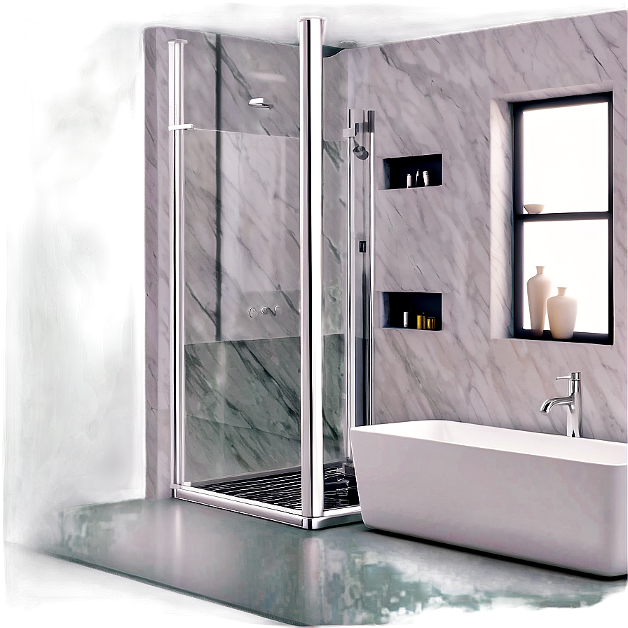 Marble Shower Walls Png 05232024