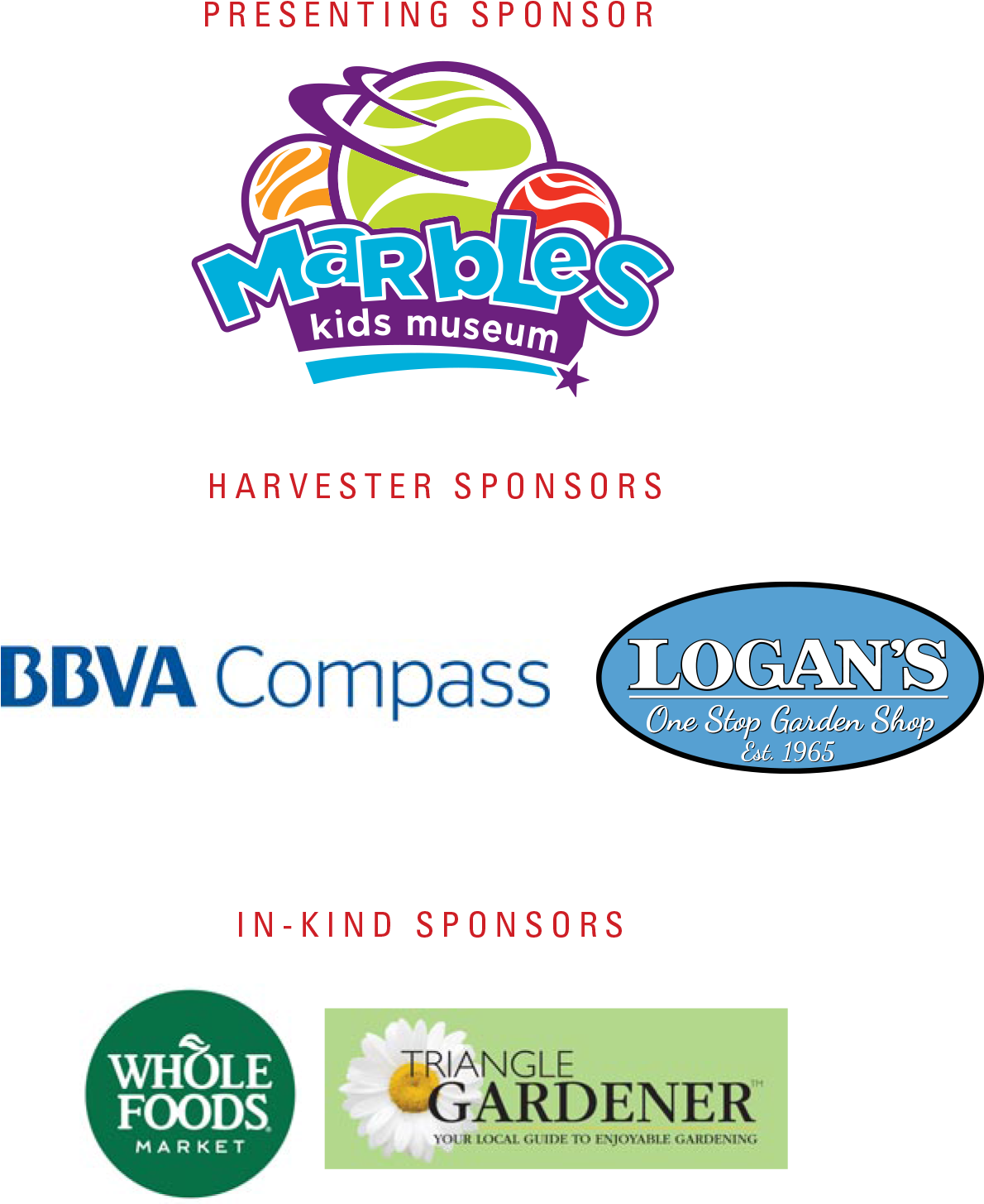 Marbles Kids Museum Sponsor Banner