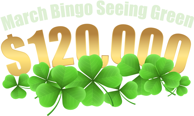 March Bingo Seeing Green120000 Event