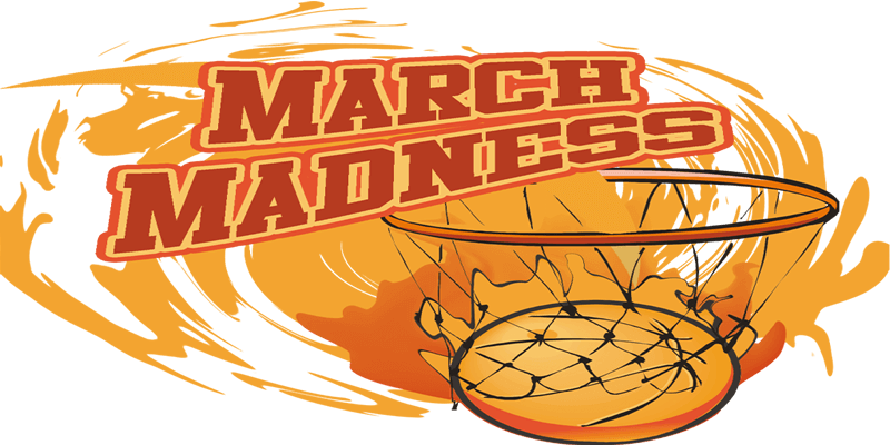 March Madness Basketball Graphic