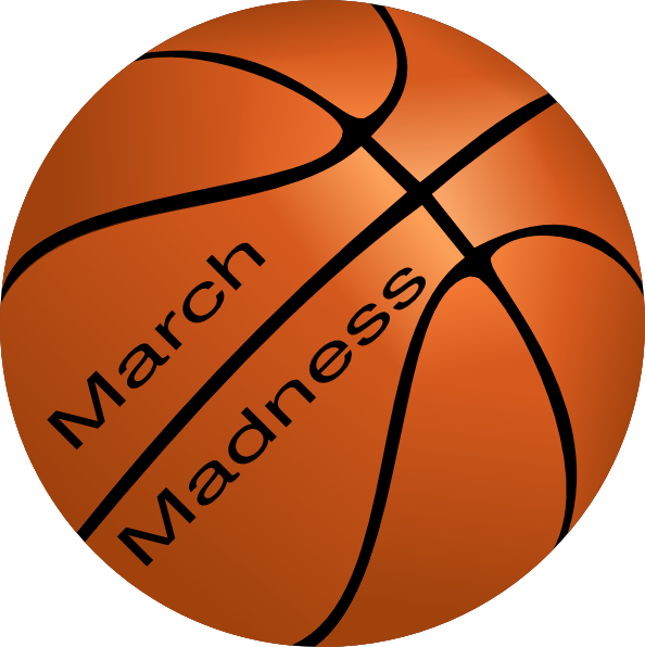 March Madness Basketball Graphic