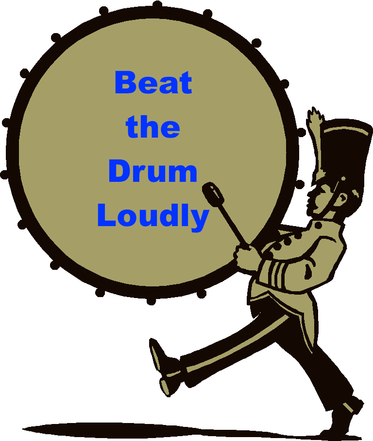 Marching Band Drummer Graphic