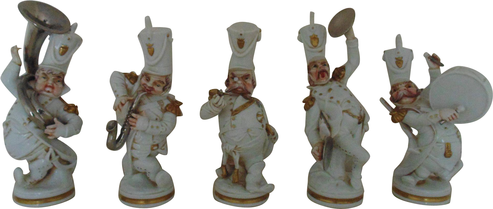 Marching Chef Band Figurines