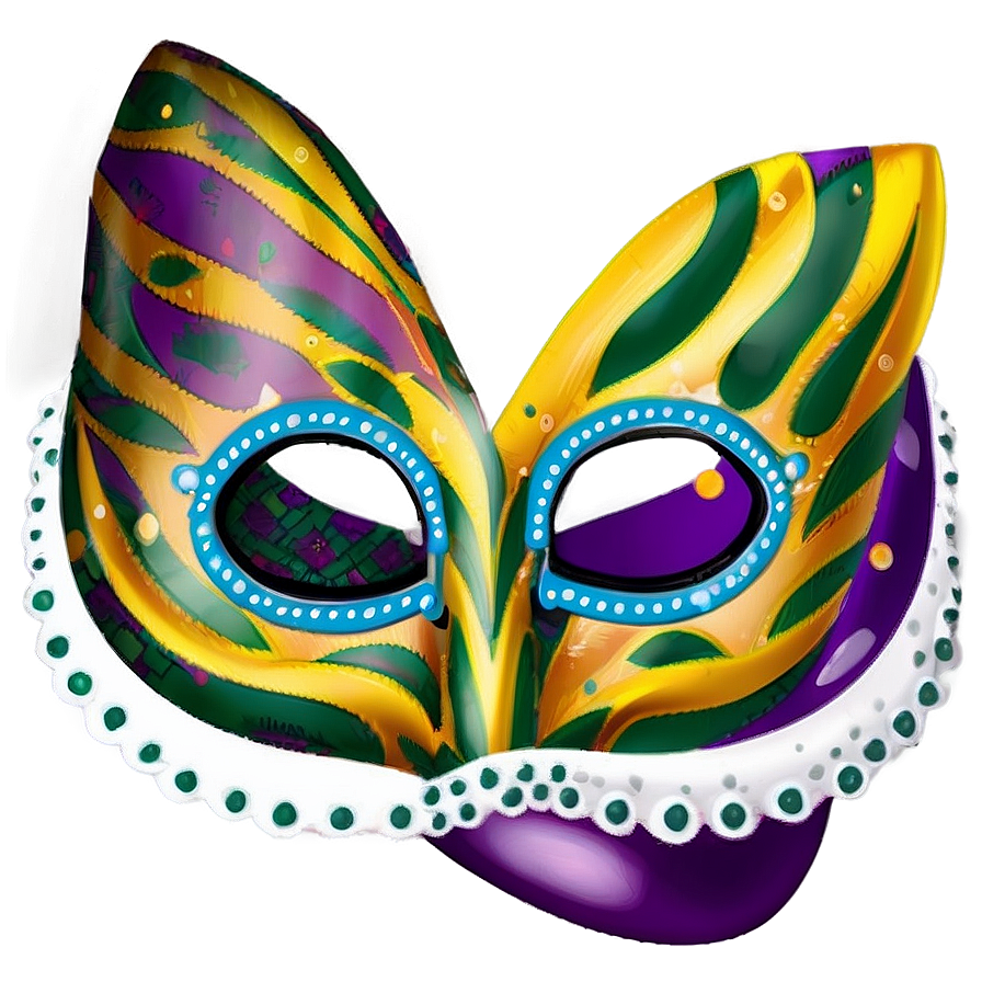 Mardi Gras Mask Louisiana Png 06122024