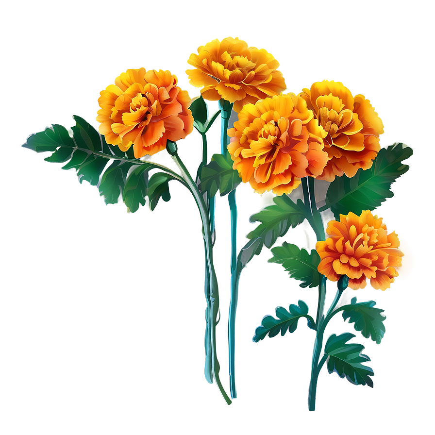 Marigolds For Day Of The Dead Png Chh45