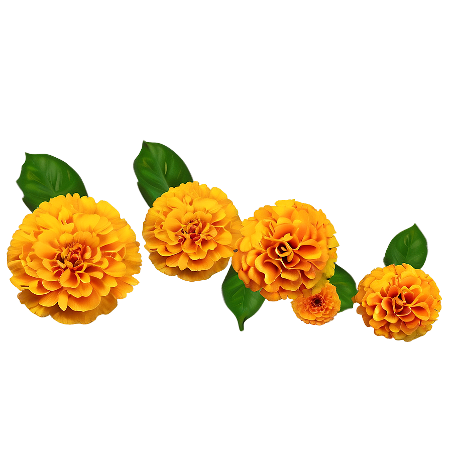 Marigolds Wedding Decor Png Bsm