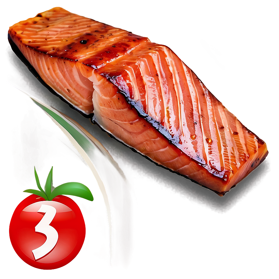 Marinated Salmon Bbq Png 90