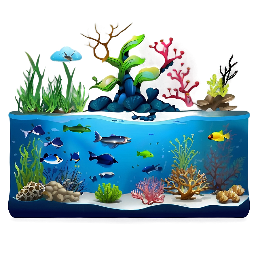 Marine Ecosystem Illustration Png Orr