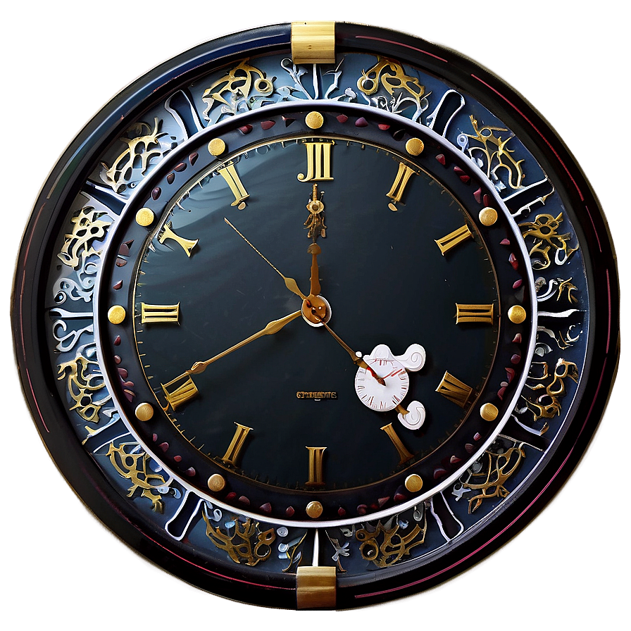 Maritime Ship's Clock Png Dai