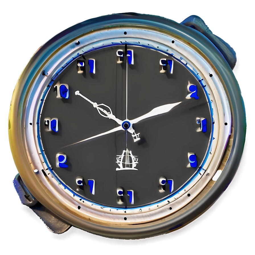 Maritime Ship's Clock Png Mrg