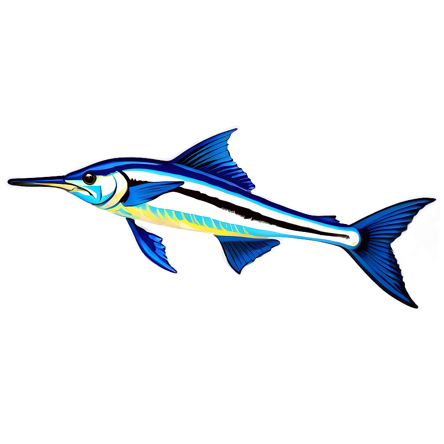 Marlin Fish Illustration Png Spj