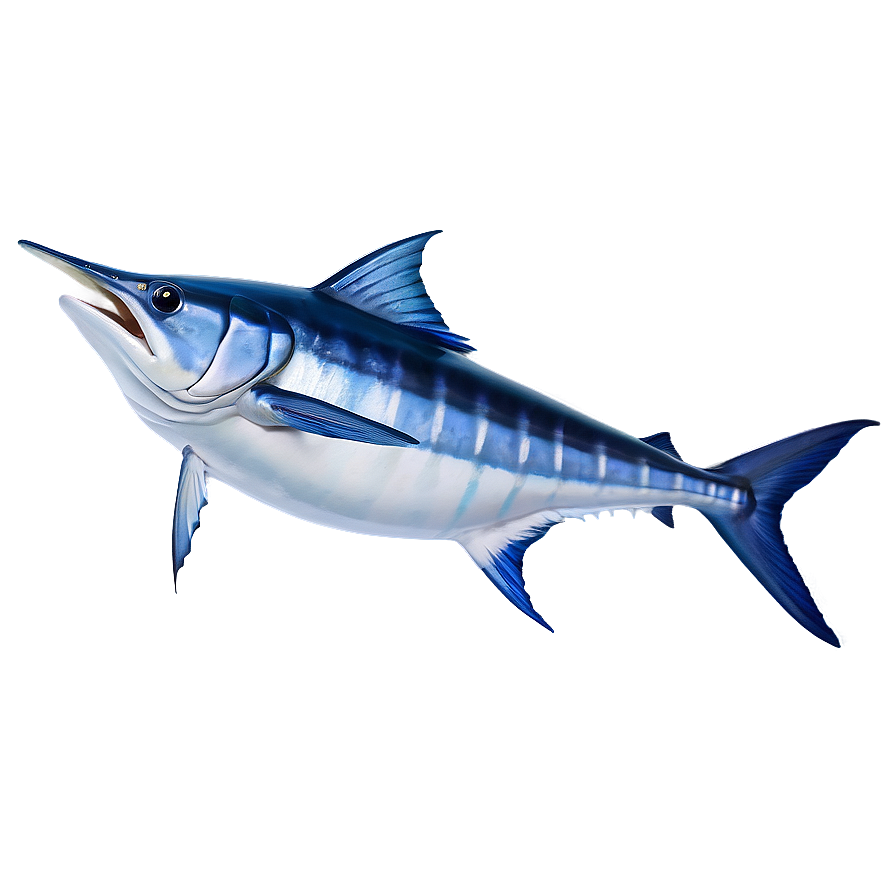 Marlin In Ocean Wave Png 06242024